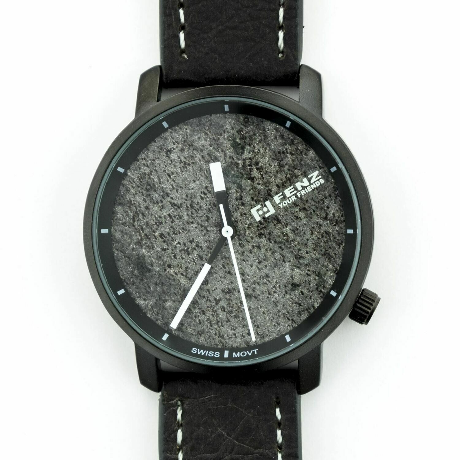 Armbanduhr Stein schwarz
