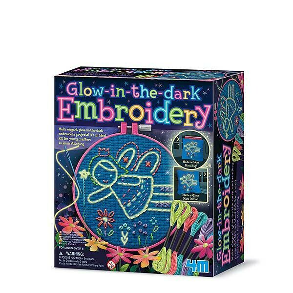 Glow-in-the-dark Embroidery