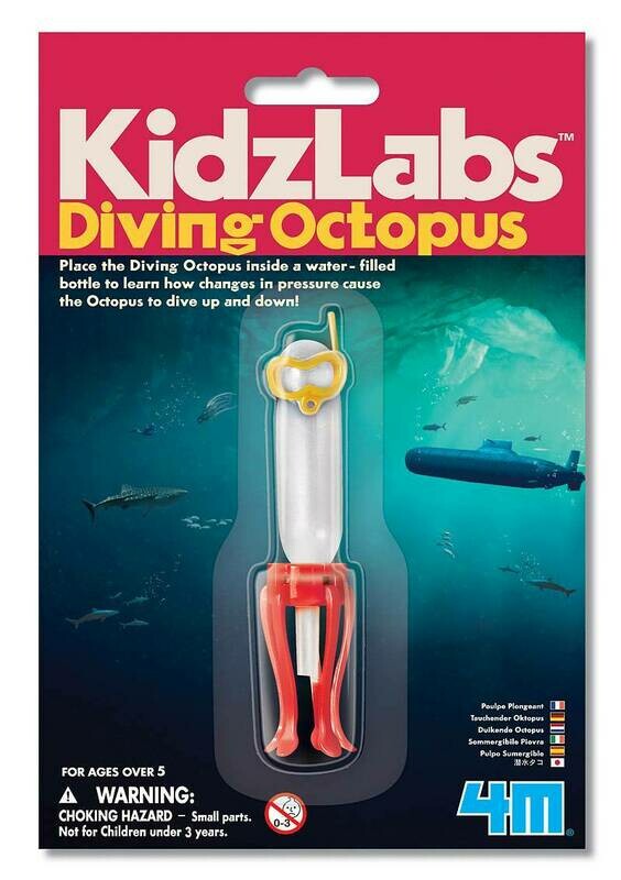 Diving octopus