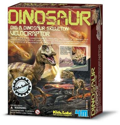 Dig a dinosaur - Velociraptor