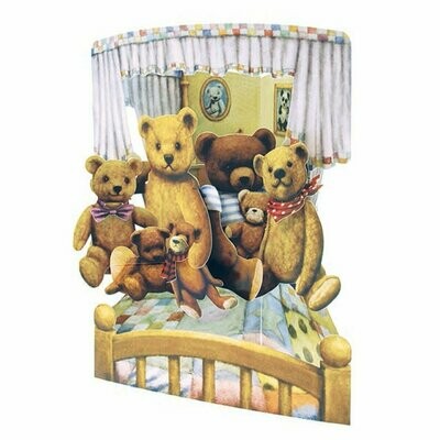 Swing card - Teddy bears