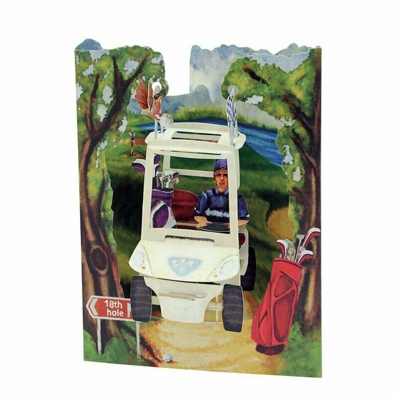 Swing card - Golf buggy