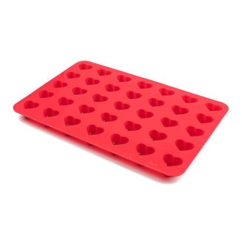 Pralinform Hjärta Silicon