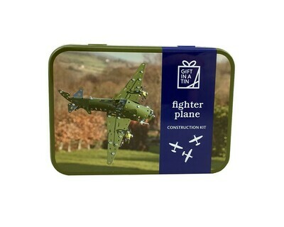 Gift in a tin Fighter plane