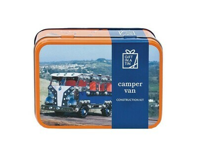 Gift in a tin Camper van, Construction kit