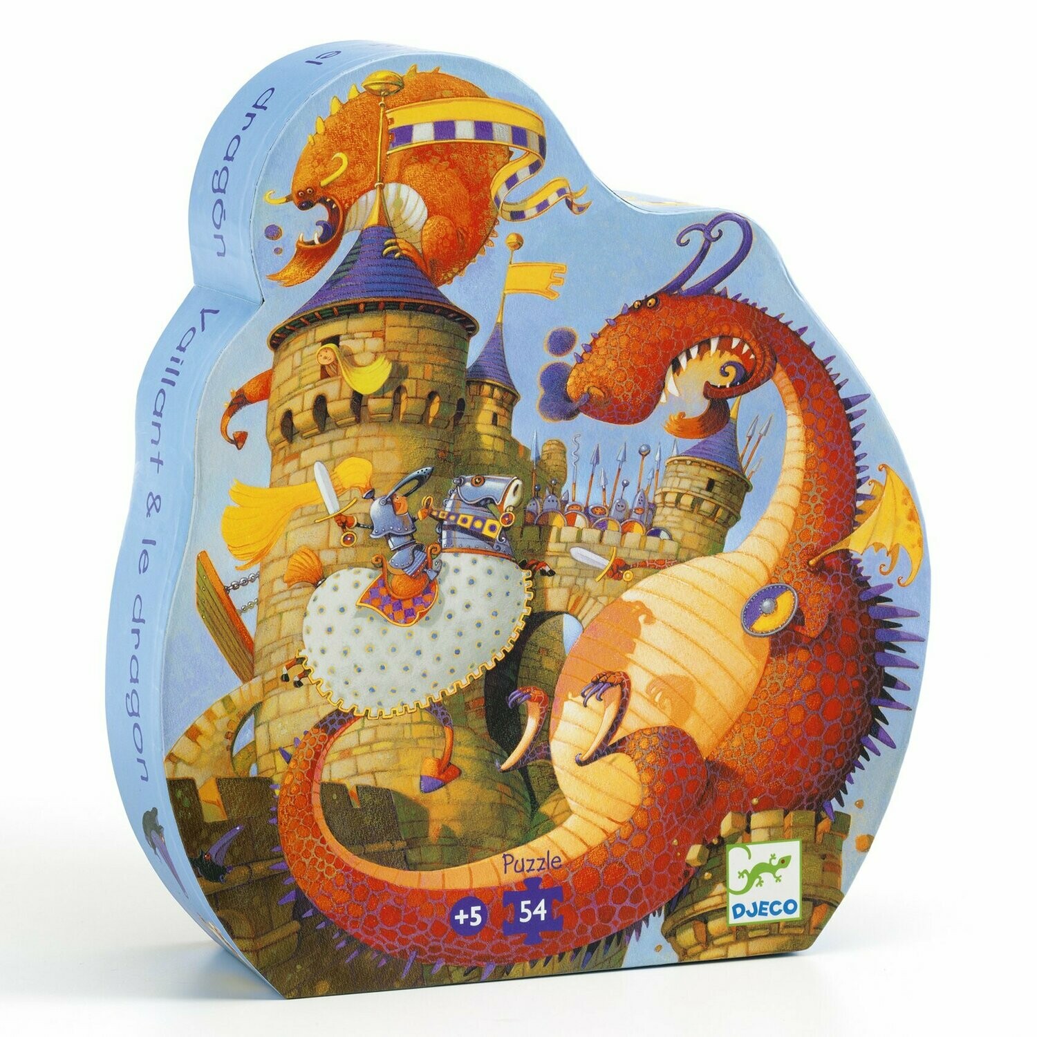 Siluettepussel, Valliant and the Dragon, 54 bitar