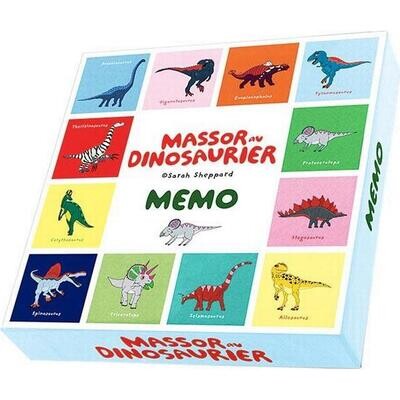 Massor av dinosaurier - Memo