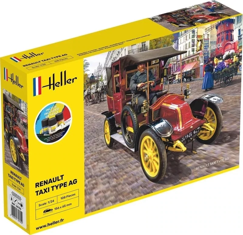 Starter kit Renault Taxi Type AG 1:24