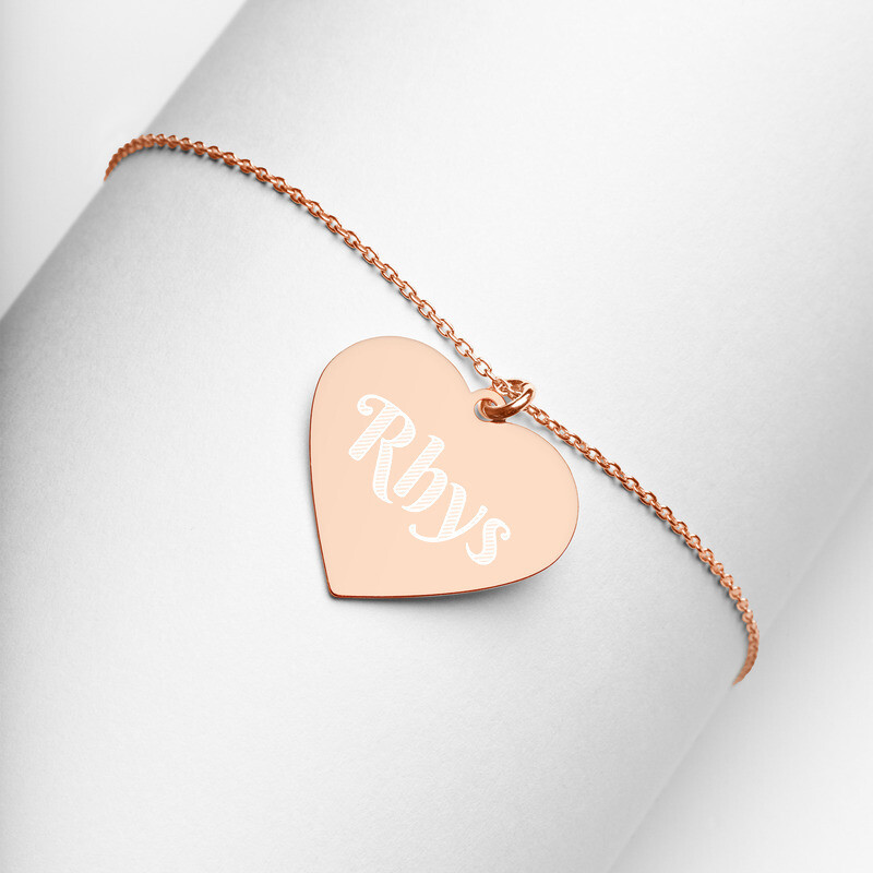 Heart Engraved Necklace