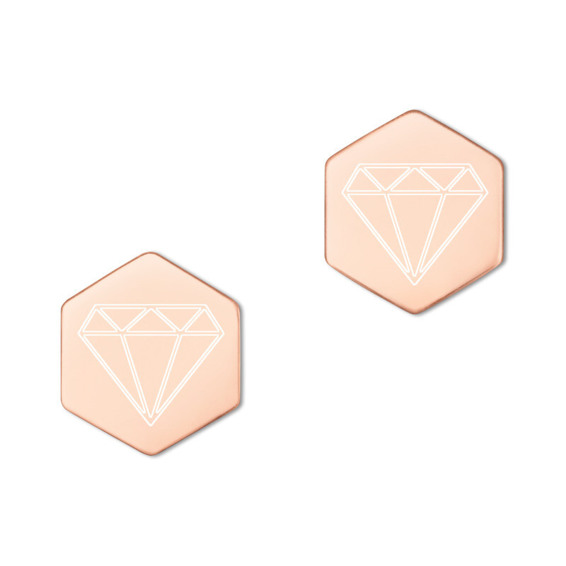 Clipart Engraved Earrings