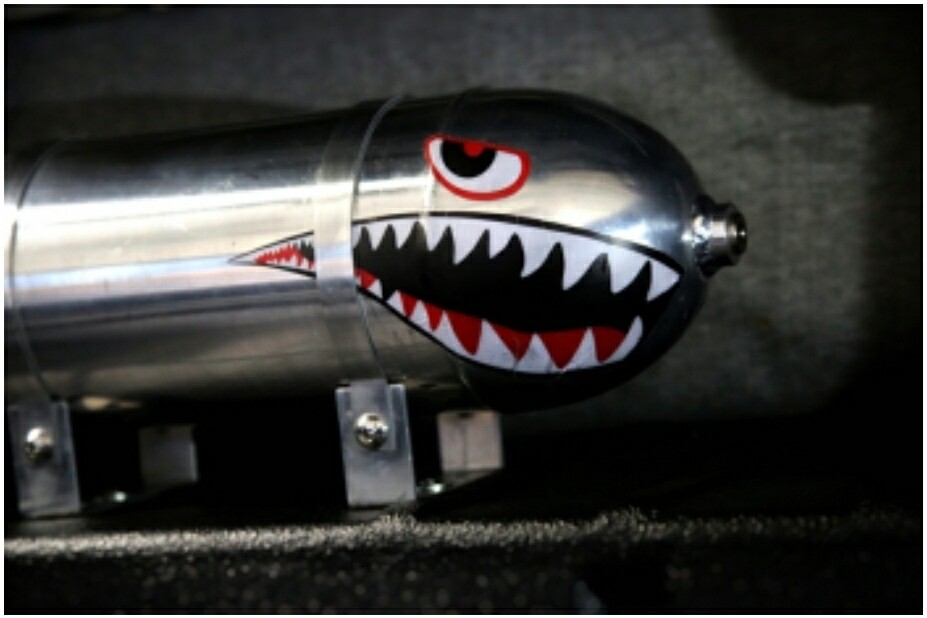 Lufttank "Military Look" Aluminium 11,5 Liter