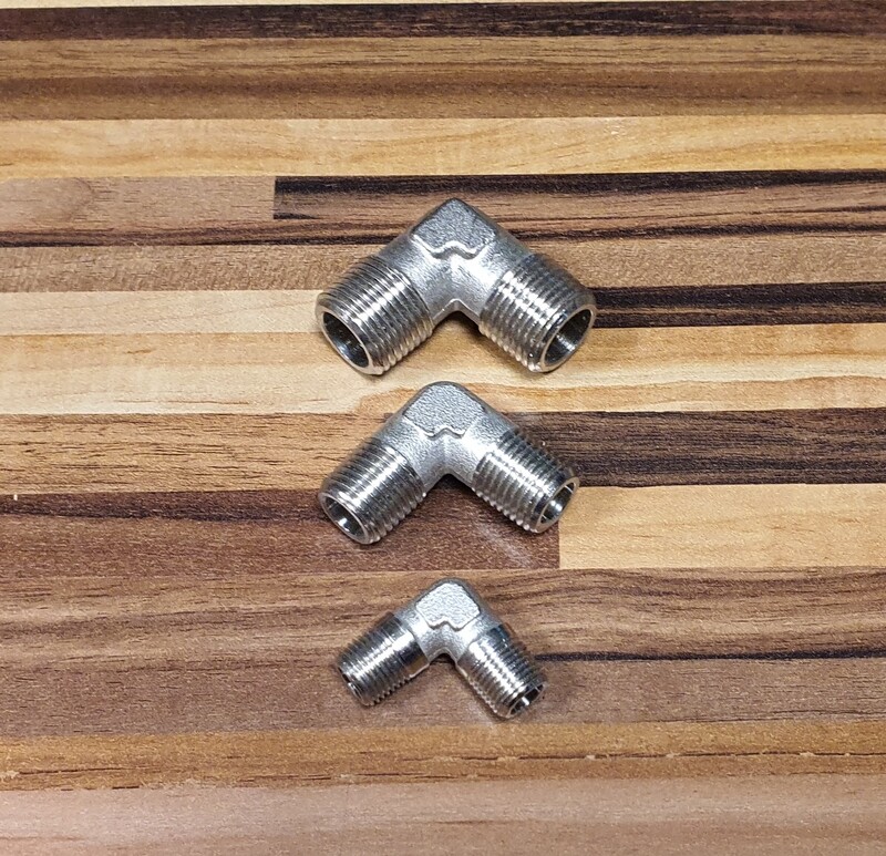 L Fitting Auswahl Außengewinde/ Außengewinde L Fitting Auswahl Außengewinde/ Außengewinde