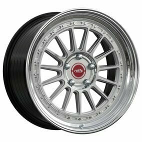 RAFFA WHEELS LIGHTWEIGT RF-04 SILVER RAFFA WHEELS LIGHTWEIGT RF-04 SILVER