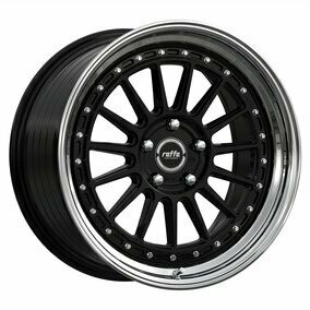 RAFFA WHEELS LIGHTWEIGT RF-04 BLACK RAFFA WHEELS LIGHTWEIGT RF-04 BLACK