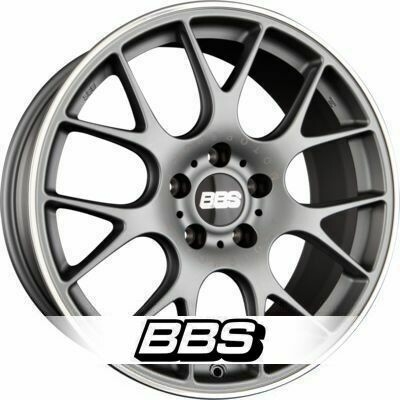 BBS CH-R Titan Matt mit Edelstahl Anfahrschutz Einteilig BBS CH-R Titan Matt mit Edelstahl Anfahrschutz Einteilig