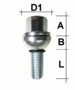 M14x1,5 KU R14+Versatz Radschraube M14x1,5 KU R14+Versatz Radschraube