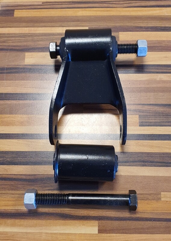 Blattfeder Schäkel