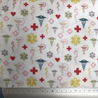 Popelina Algodão Orgânico Medical