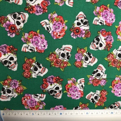 Popelina Caveiras Mexicanas