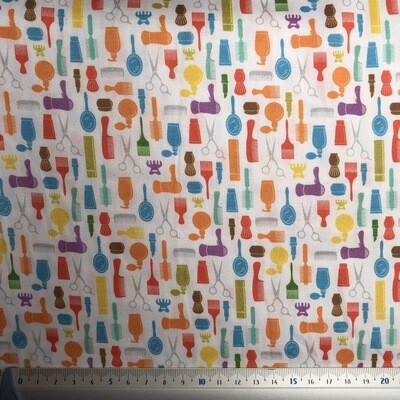 Popelina Algodão Cabelereiro