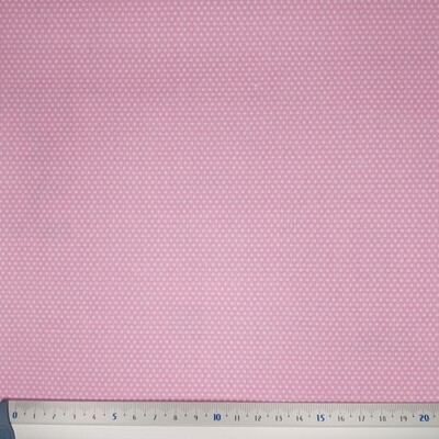 Popelina Bolas Pequena Rosa