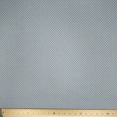 Popelina Bolas Pequena Azul Medio