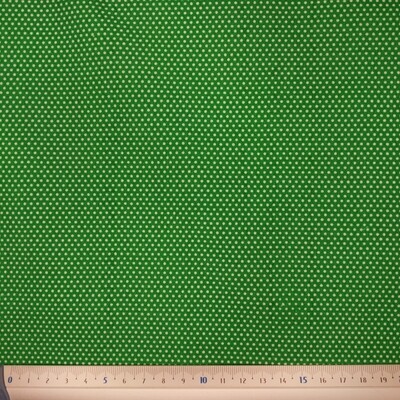 Popelina Bolas Pequena Verde