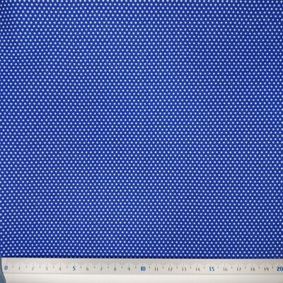 Popelina Bolas Pequena Azul Escuro