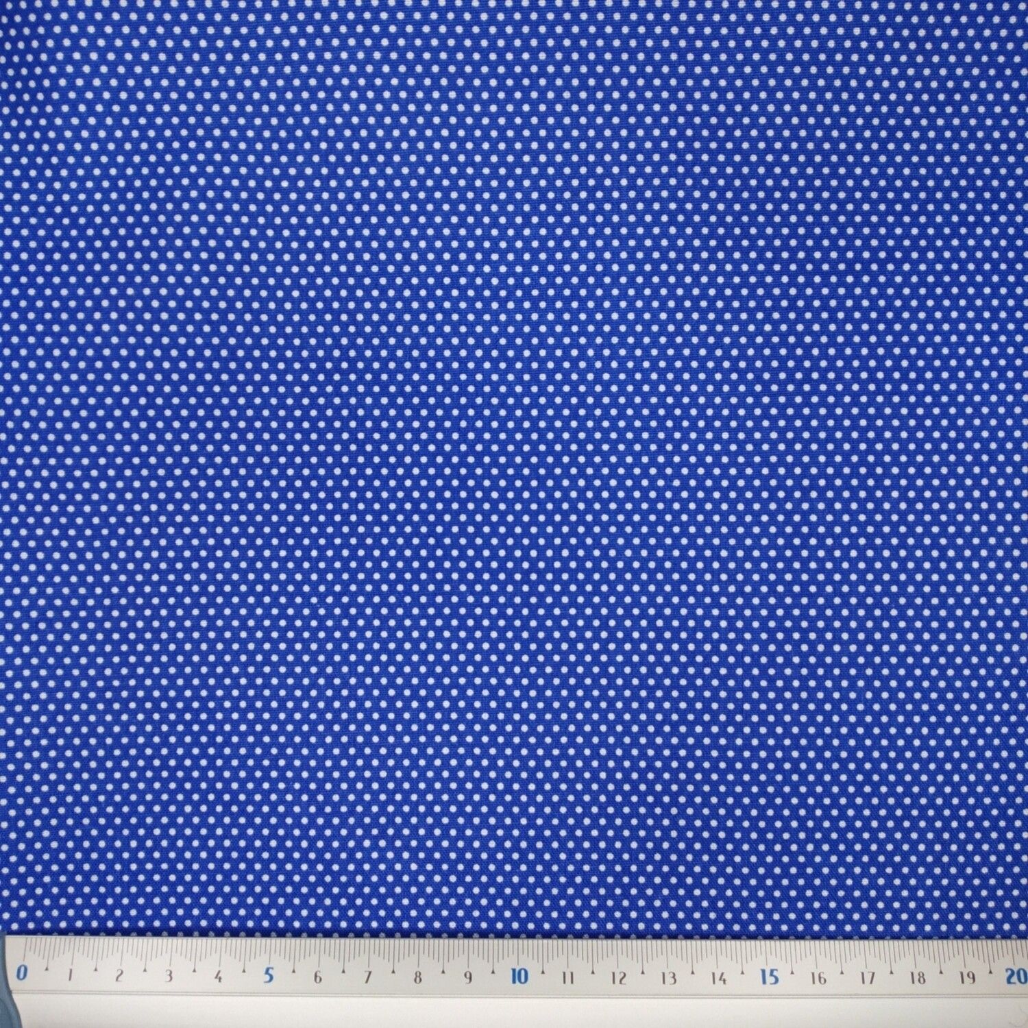 Popelina Bolas Pequena Azul Escuro