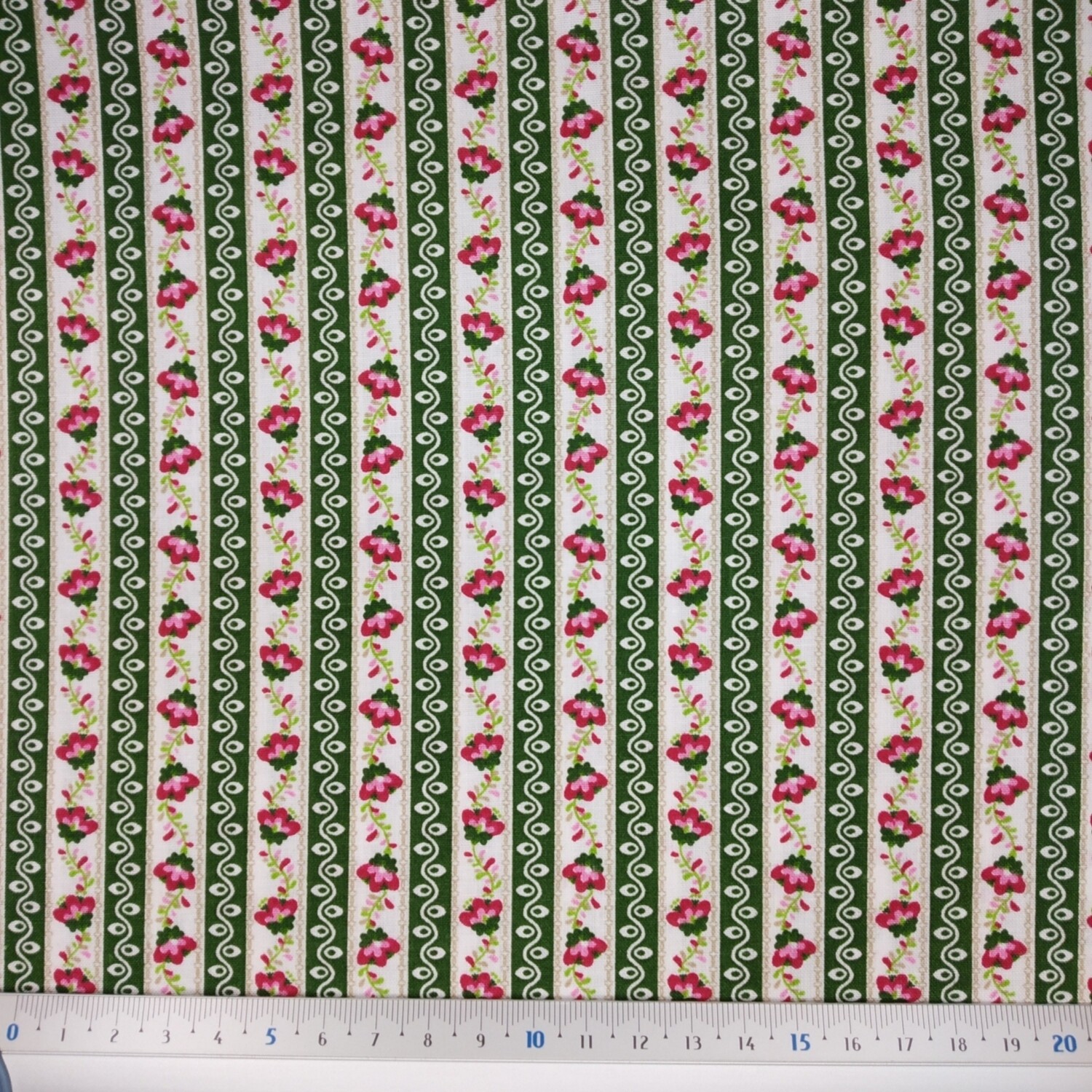 Popelina Estampada Chita Verde