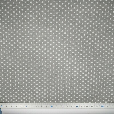 Popelina Estrelas Pequenas Rosa Bebe