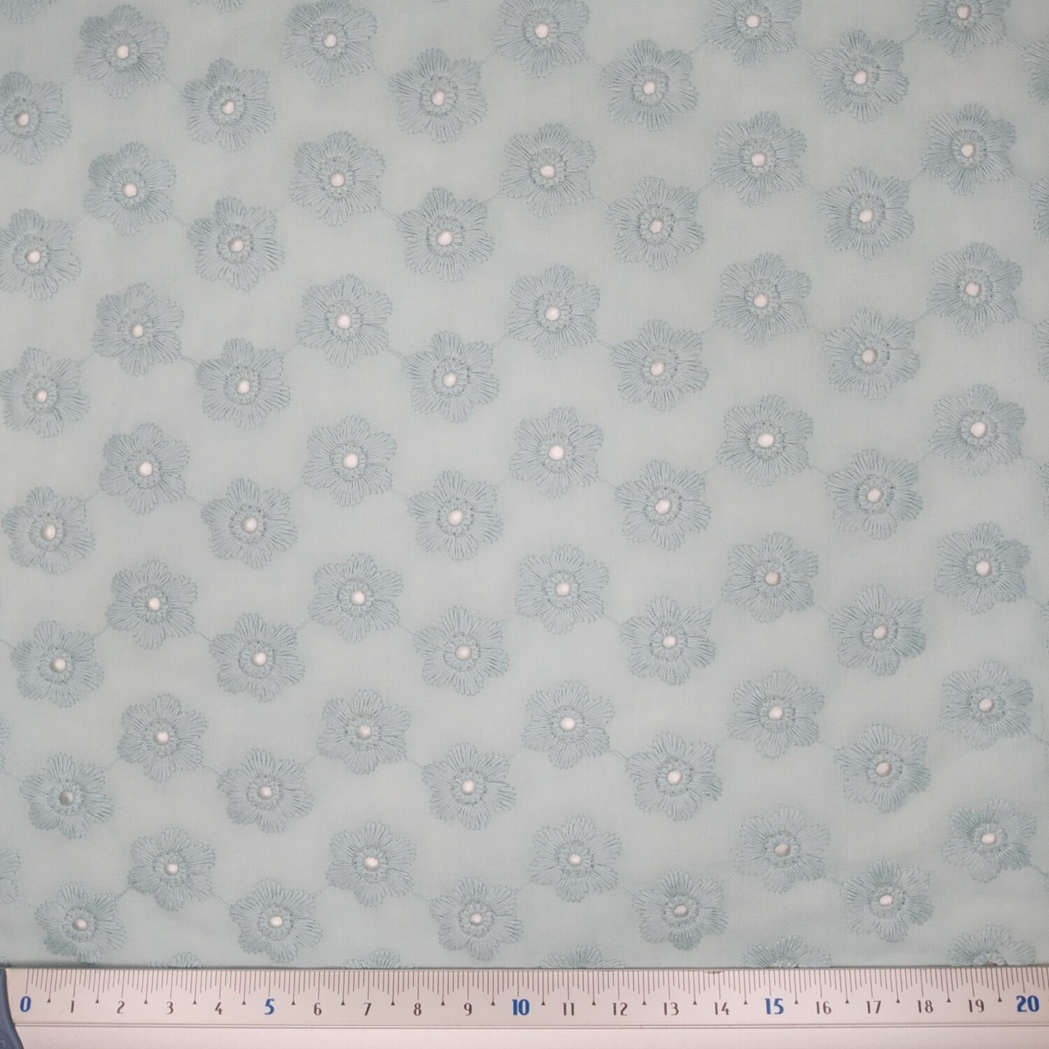 Bordado Inglês Verde