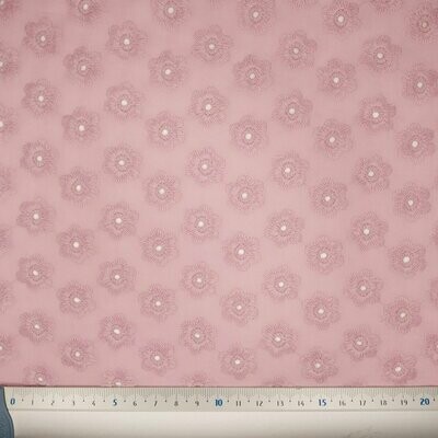 Bordado Inglês Rosa