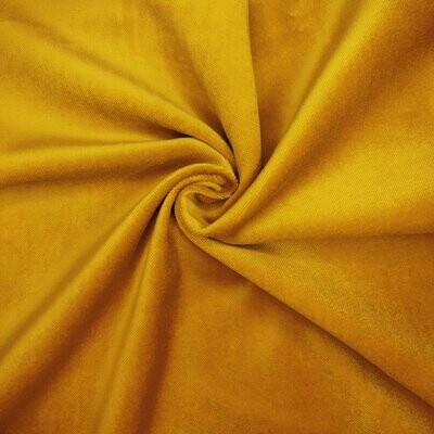 Veludo Liso Amarelo Torrado
