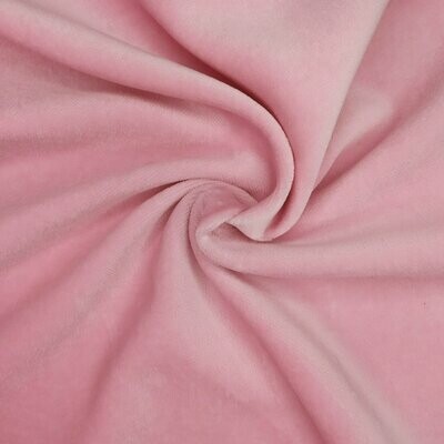 Veludo Liso Rosa Claro