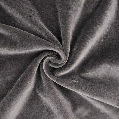 Veludo Liso Cinza