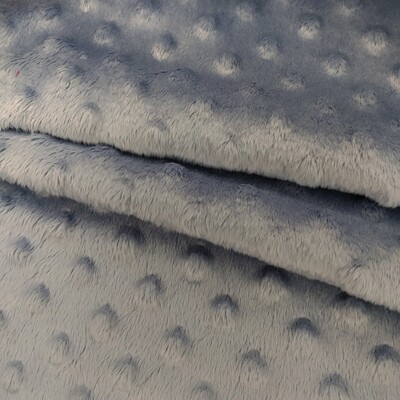 Minky Suave Azul Escuro