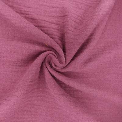 Musseline Cotton Baby Rosa Velho Escuro
