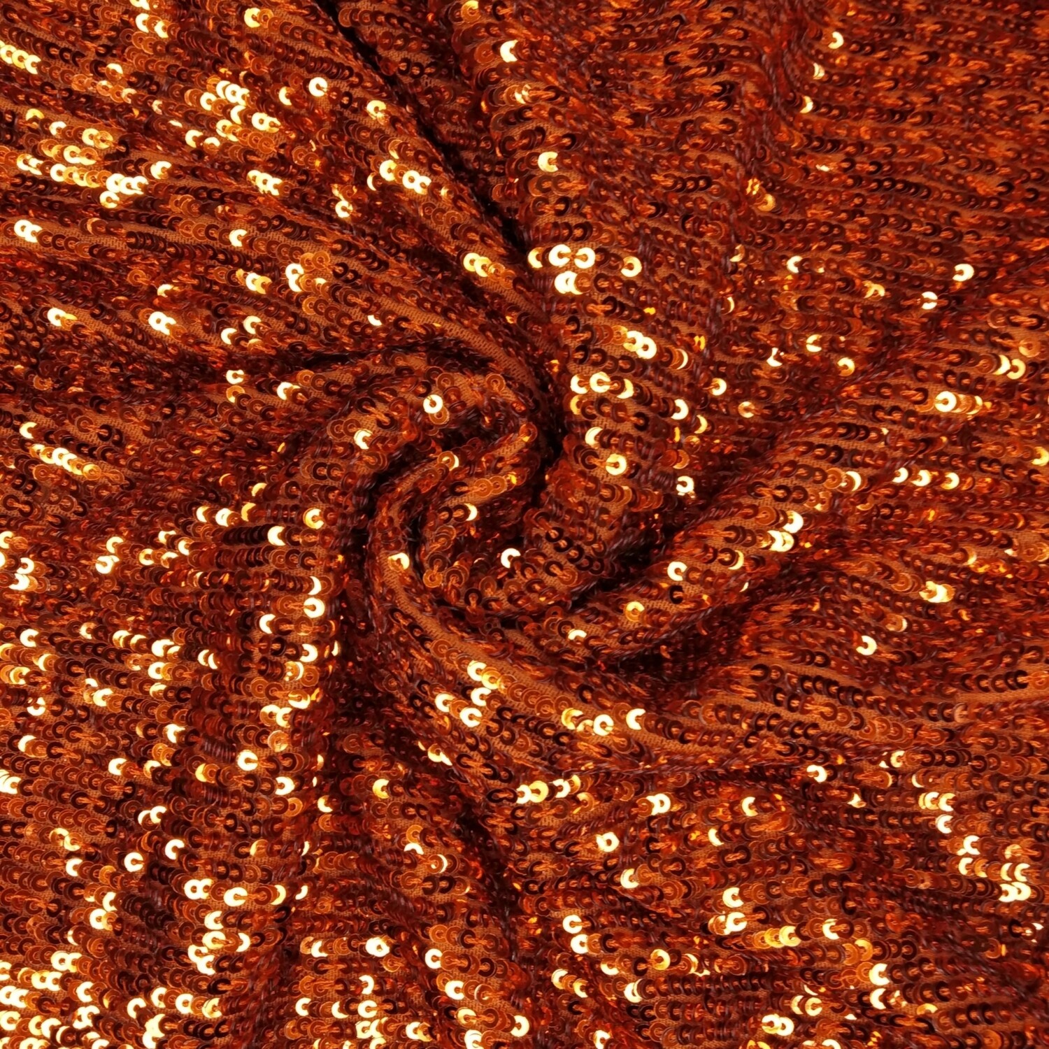 Tulle Lycra Mini Lantejoulas Laranja