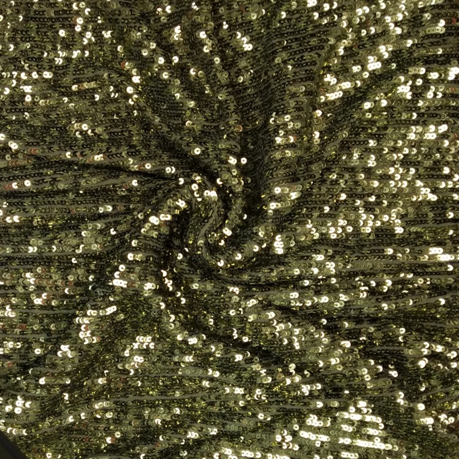 Tulle Lycra Mini Lantejoulas Verde