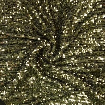 Tulle Lycra Mini Lantejoulas Verde