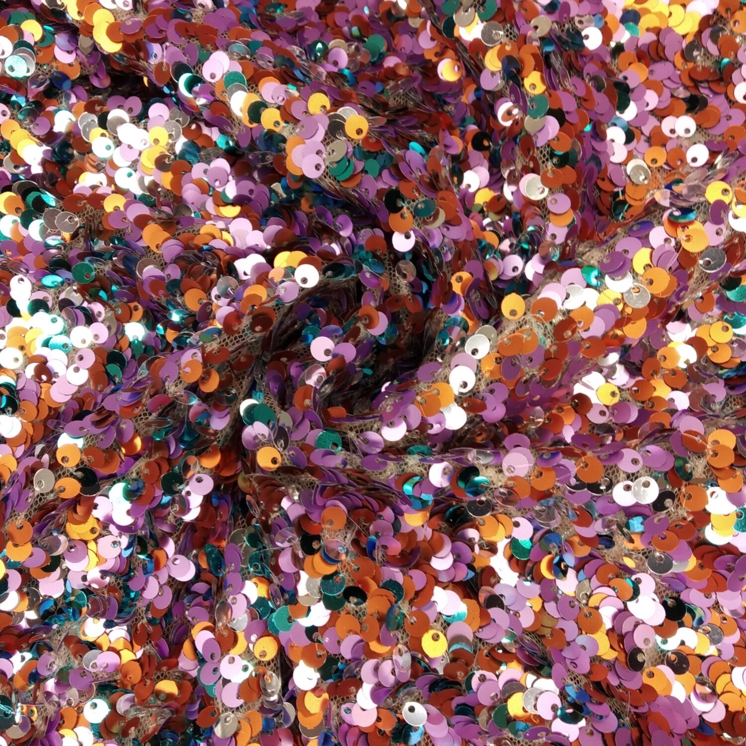 Tulle Lantejoulas Rosa