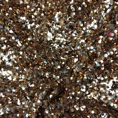 Tulle Lantejoulas Dourada