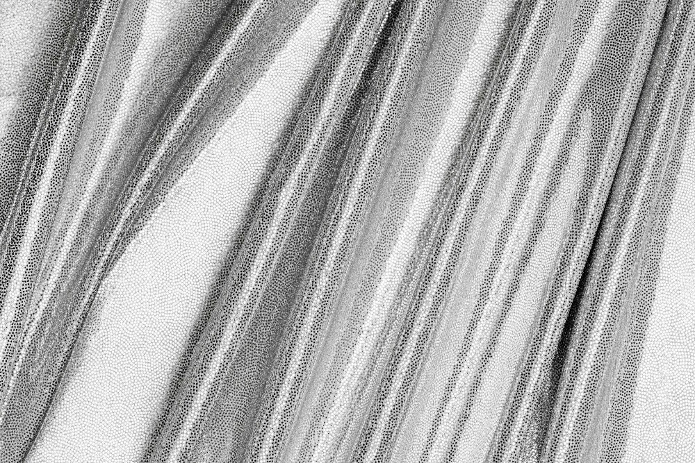 Lycra Honey Branco Prata