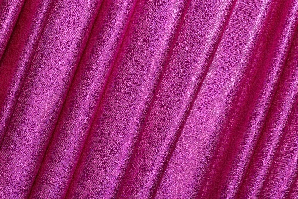 Lycra Micro Holográfica Fucsia