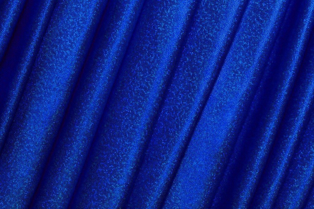 Lycra Micro Holográfica Azulão