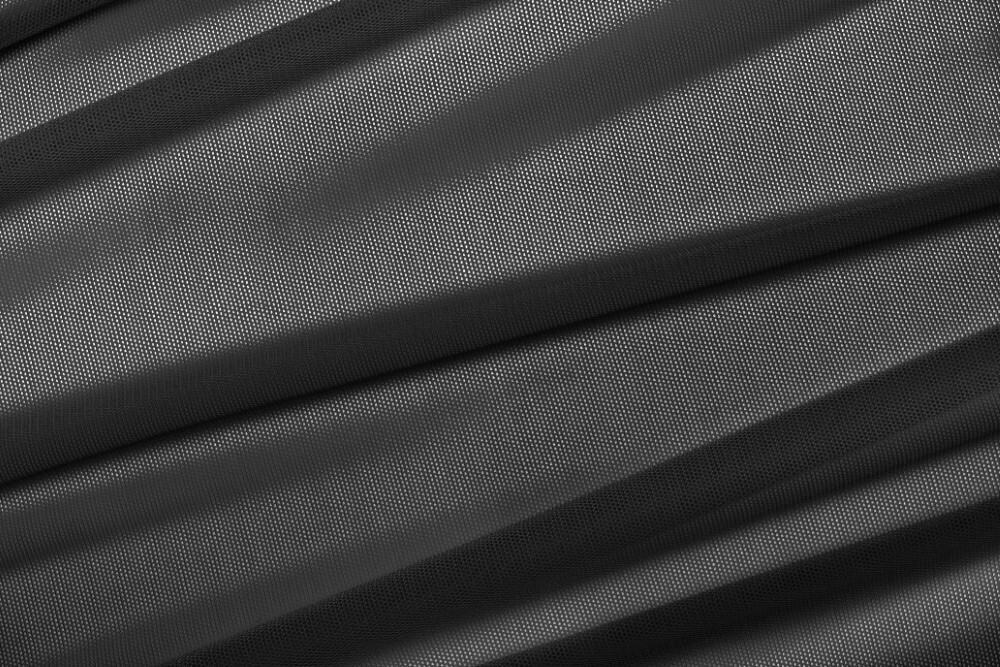 Tulle de Lycra Preto