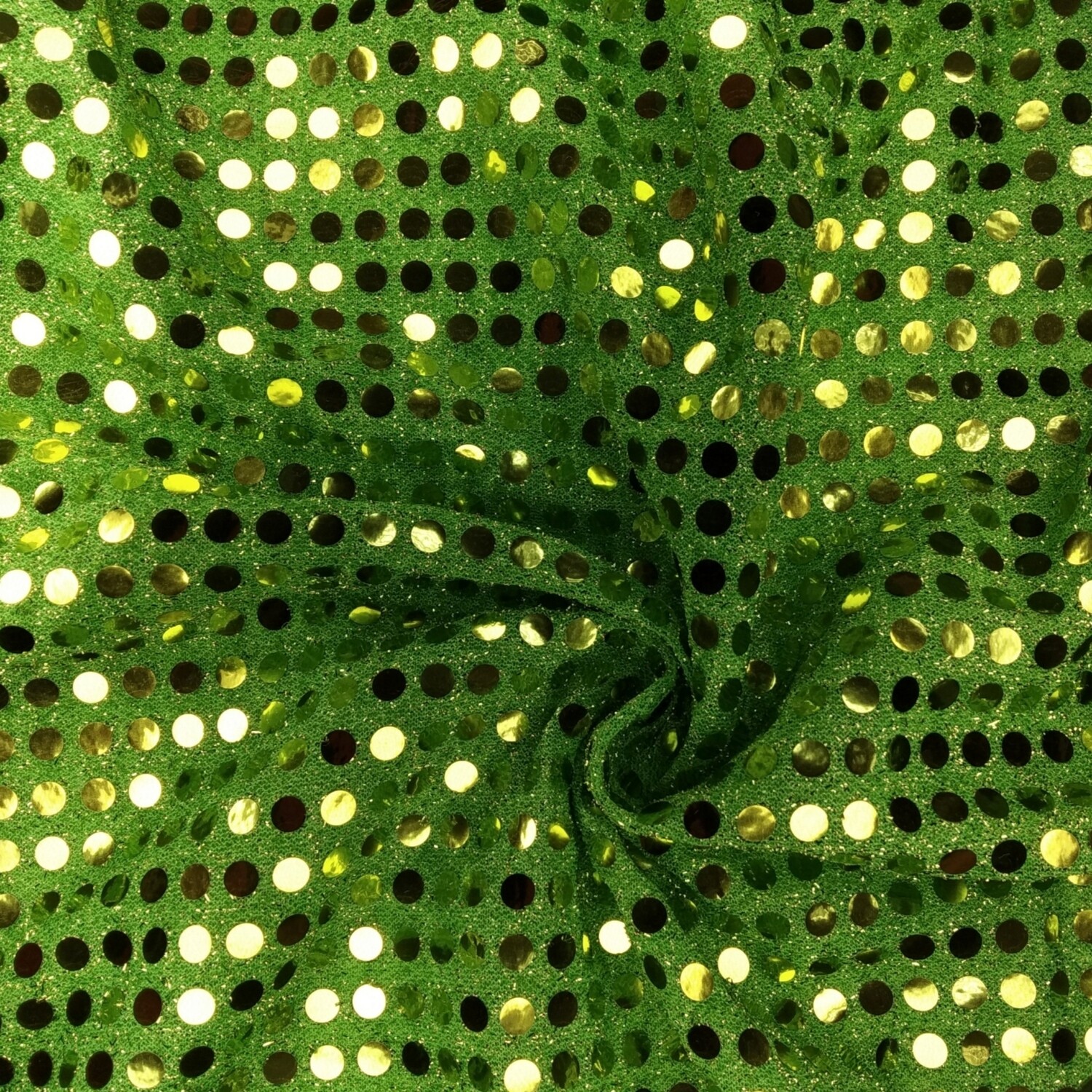 Lamé Verde Fluor c/ Chapeta 6mm
