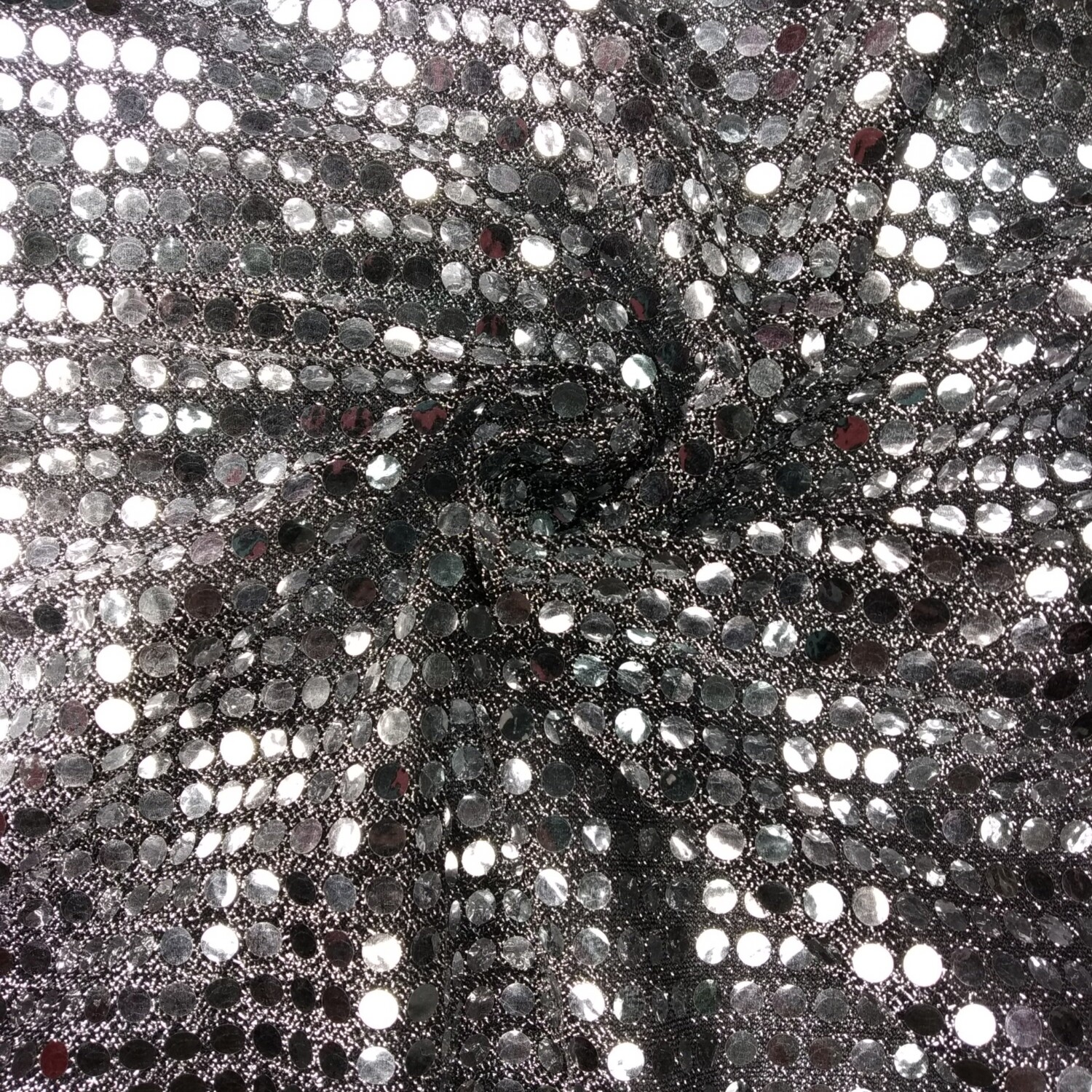 Lamé Prateado c/ Chapeta 6mm