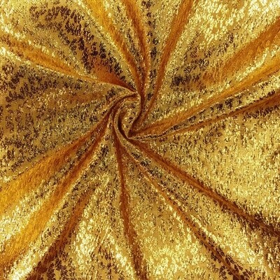 Lamé Topaz Dourado